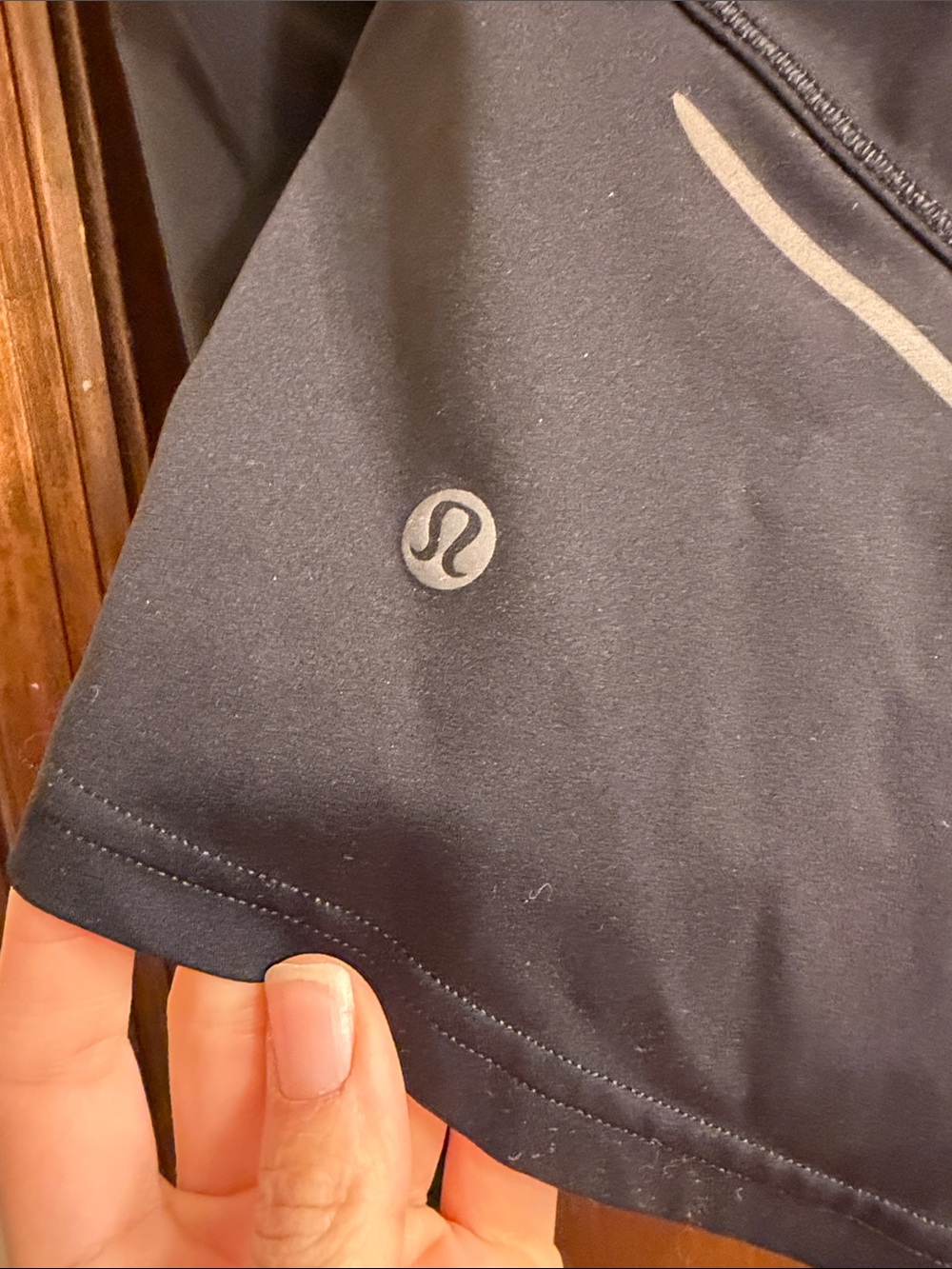 lululemon athletica Black Reflective-Accent Utility Jacket - Picture 5 of 5